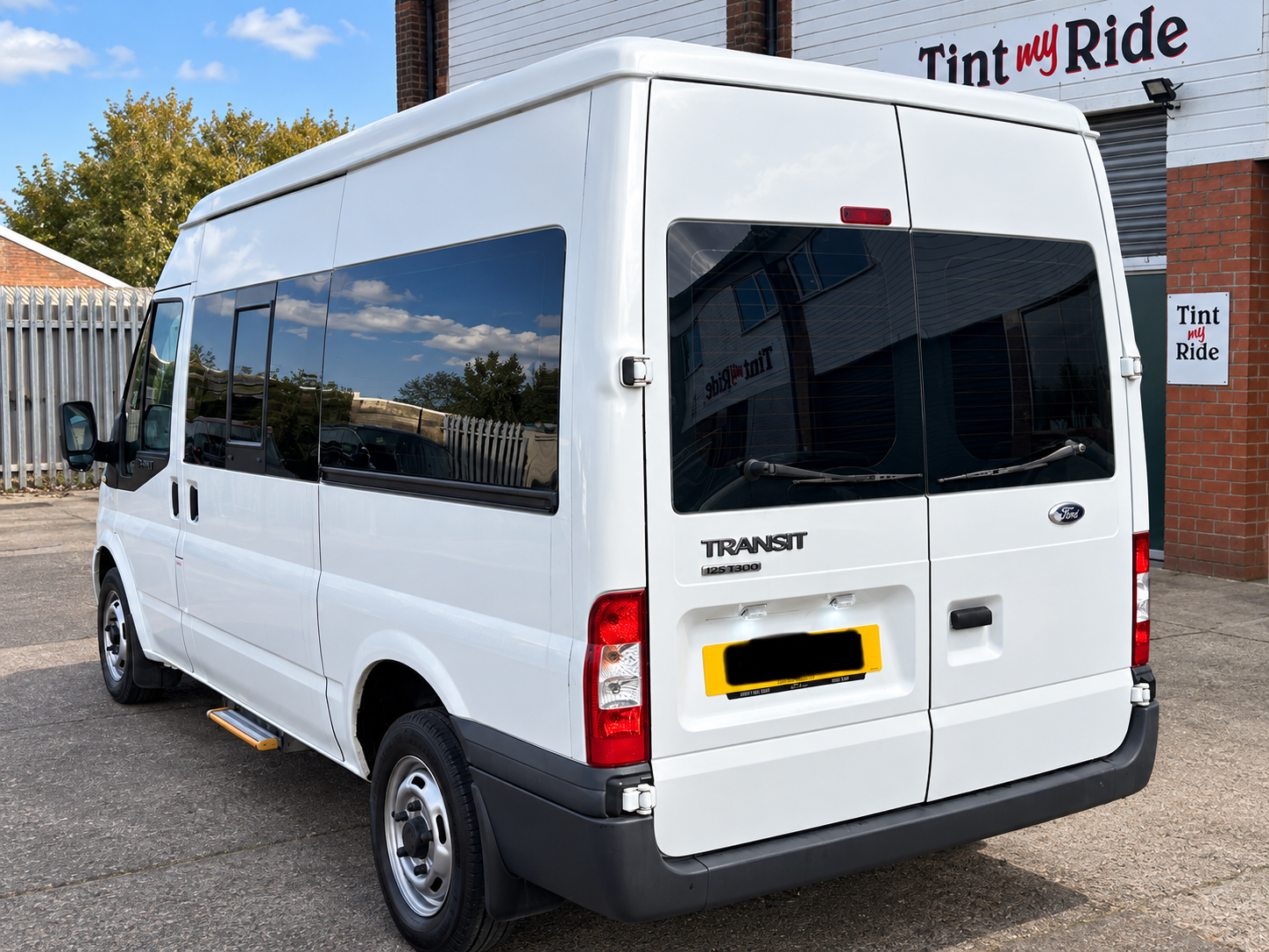 Vans tinting example by Tint My Ride